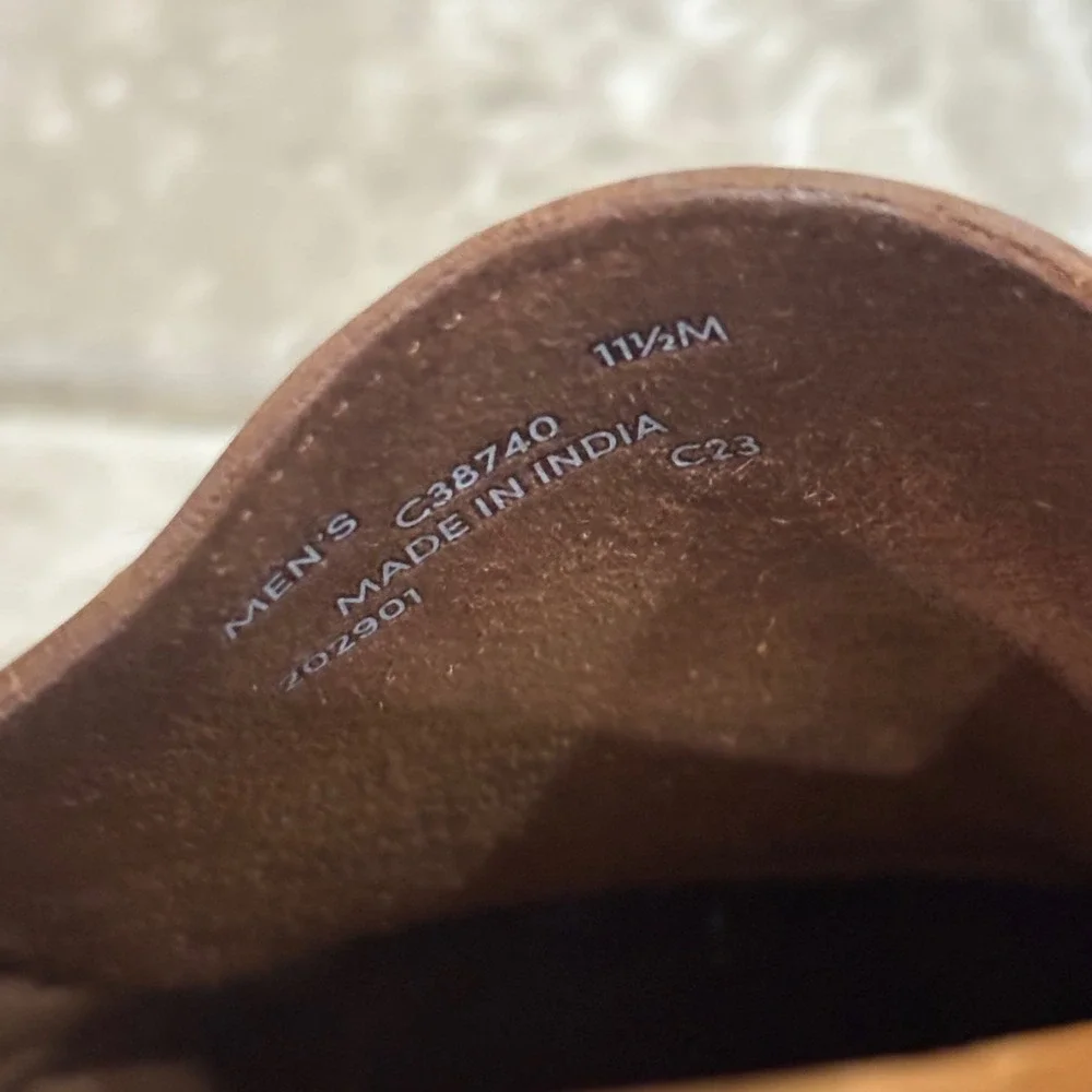 Cole Haan Mens American Classics Penny Loafer British Tan Leather C38740 11.5 M